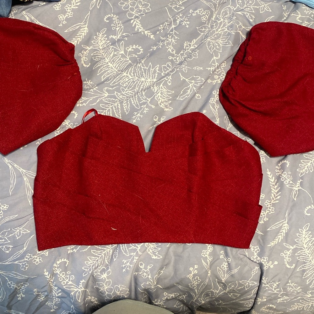 Red Party top